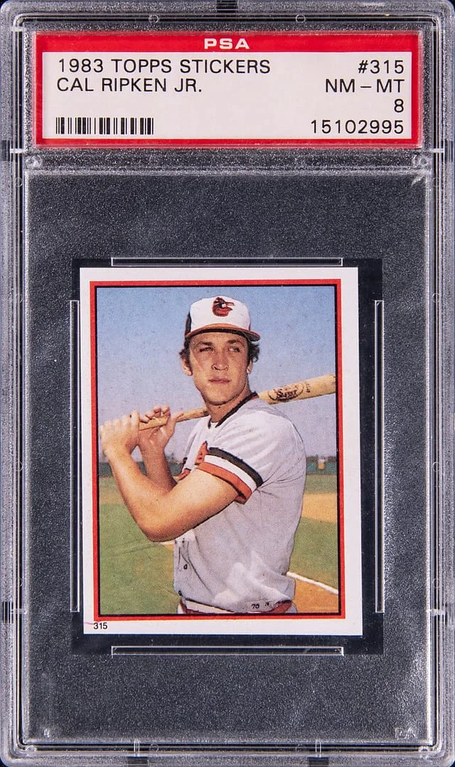 1983 Topps Cal Ripken Jr. Stickers #315 card image
