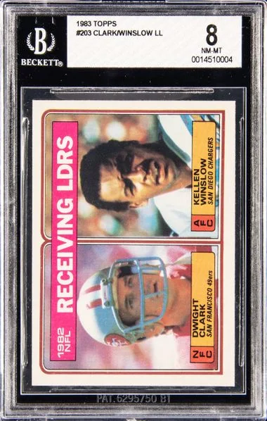 1983 Topps Clark/Winslow Ll #203 card image