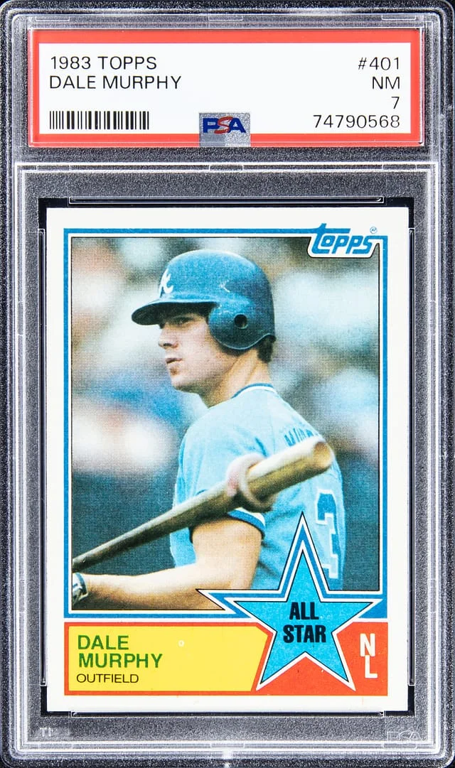 1983 Topps Dale Murphy #401 card image