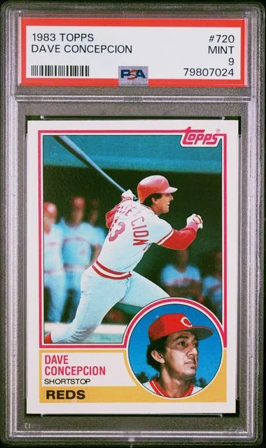 1983 Topps Dave Concepcion #720 card image