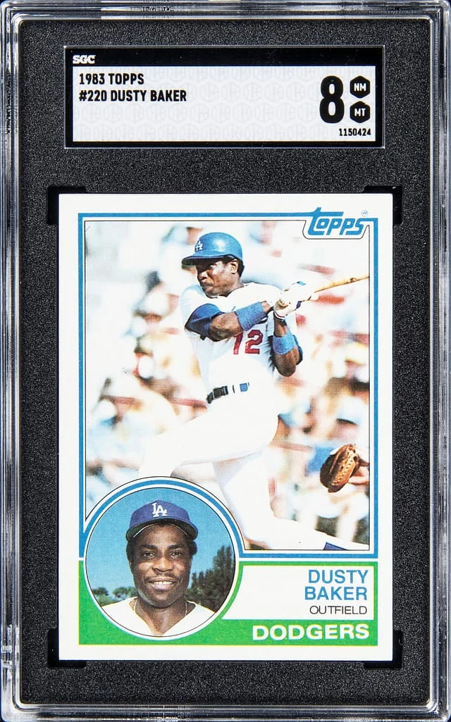 1983 Topps Dusty Baker #290 card image