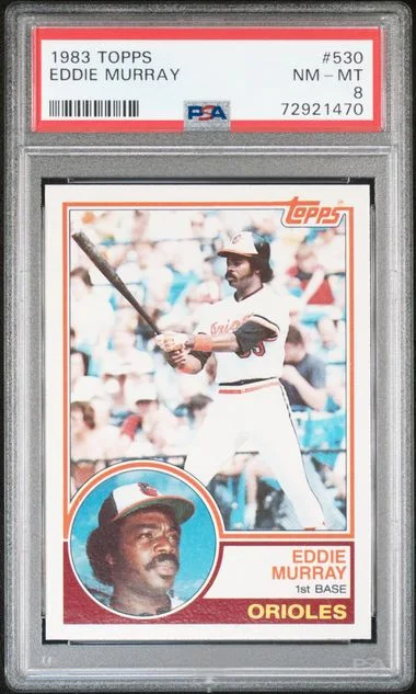 1983 Topps Eddie Murray #530 card image