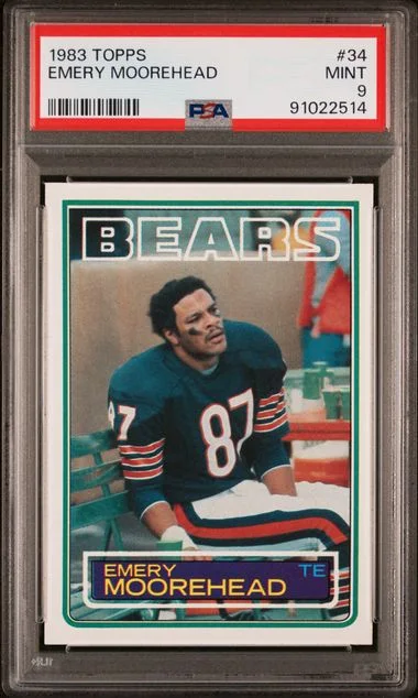 1983 Topps Emery Moorehead #34 card image