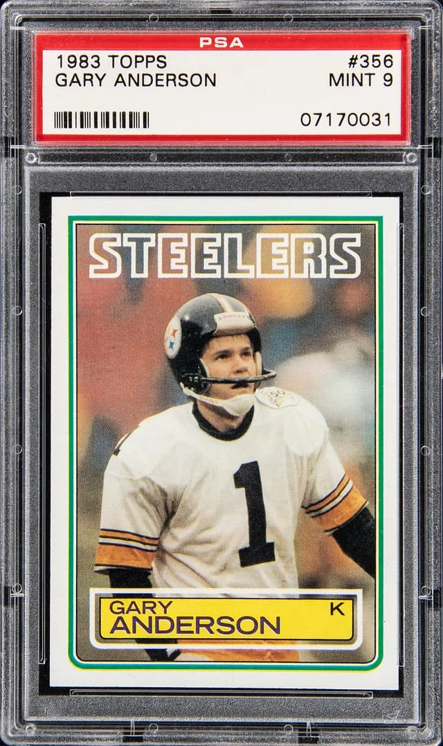 1983 Topps Gary Anderson #356 card image