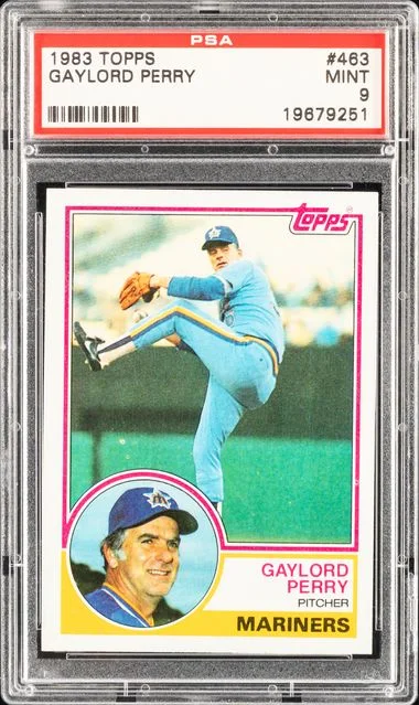 1983 Topps Gaylord Perry #463 card image
