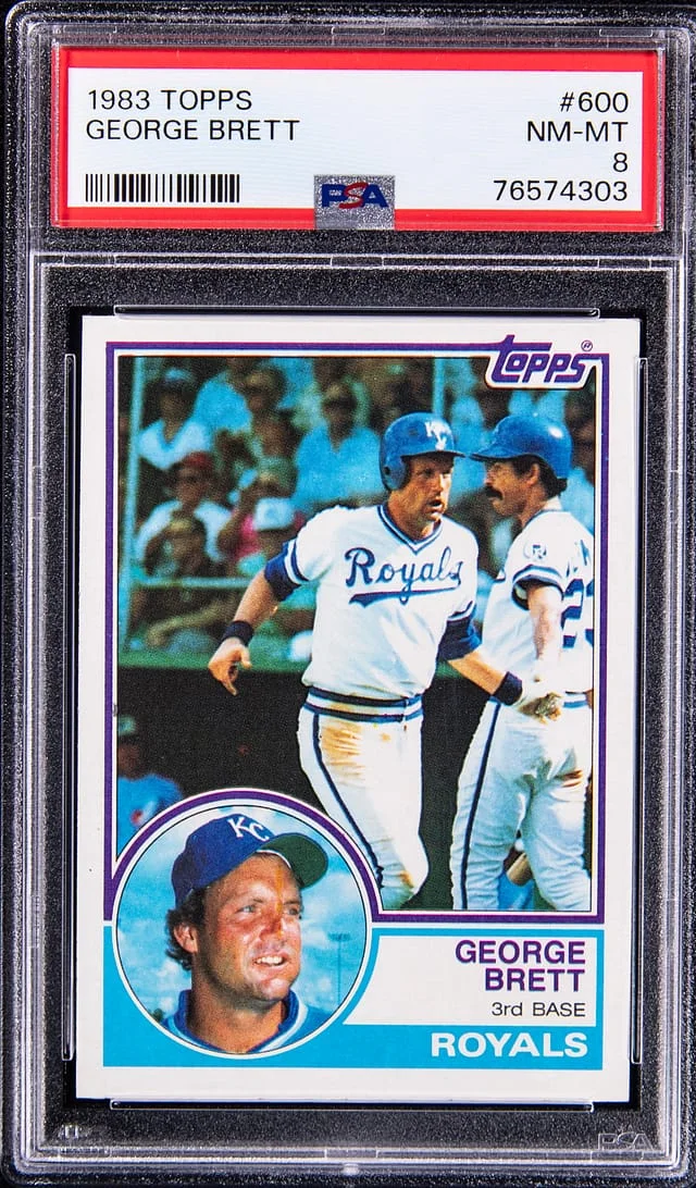 1983 Topps George Brett #600 card image