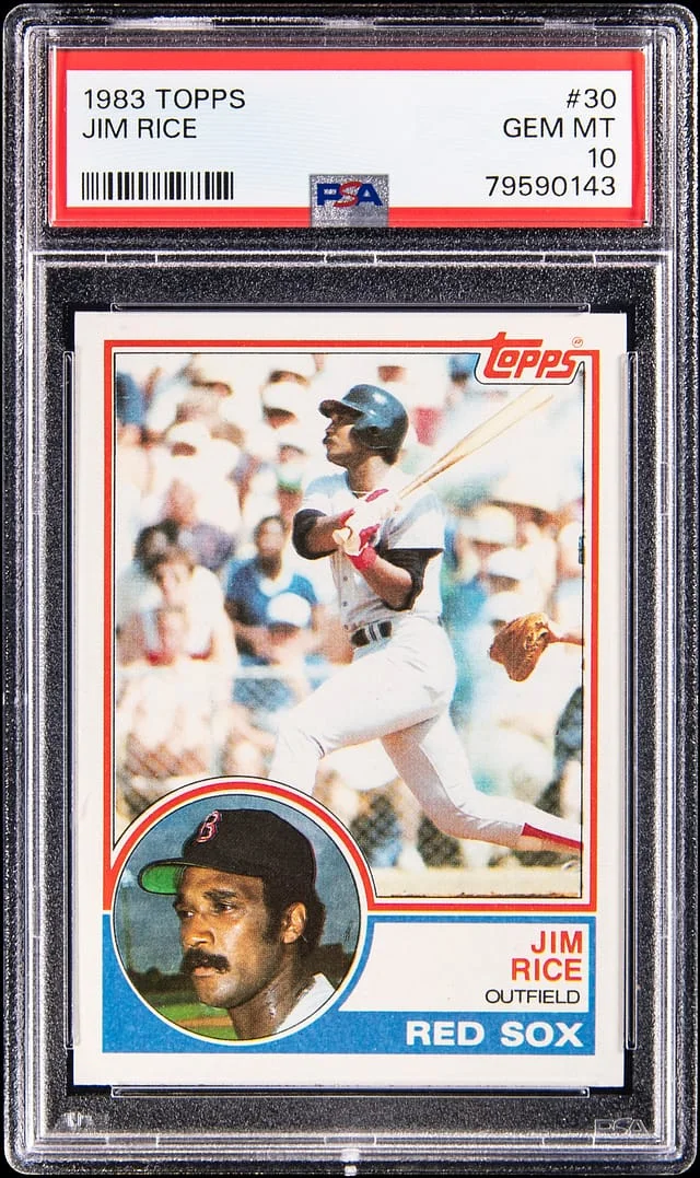 1983 Topps Jim Rice #30 card image
