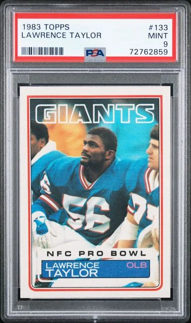 1983 Topps Lawrence Taylor #133 card image