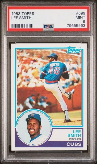 1983 Topps Lee Smith #699 card image