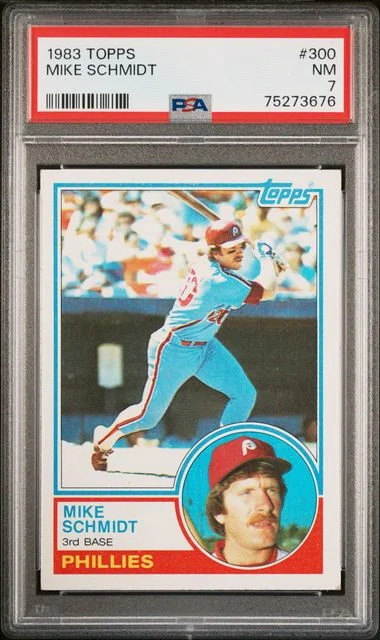 1983 Topps Mike Schmidt #300 card image
