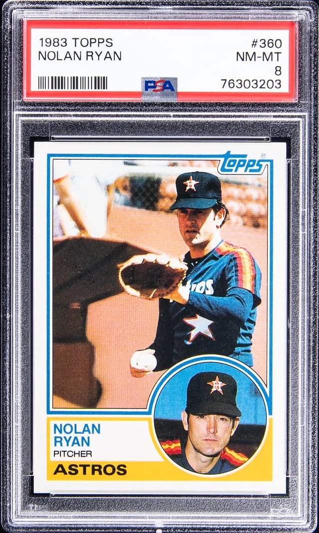 1983 Topps Nolan Ryan #360 card image