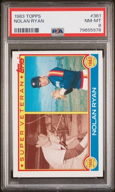 1983 Topps Nolan Ryan #361 card image