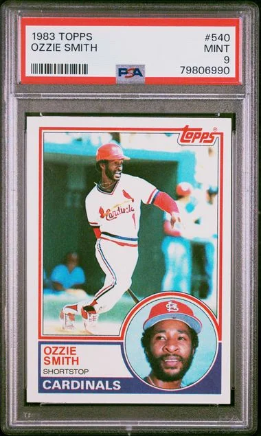 1983 Topps Ozzie Smith #540 card image