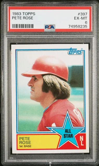 1983 Topps Pete Rose #397 card image