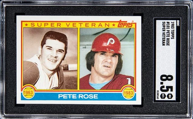1983 Topps Super Pete Rose Veteran #101 card image