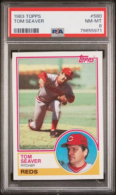 1983 Topps Tom Seaver #580 card image