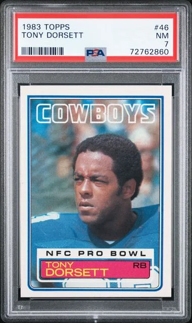 1983 Topps Tony Dorsett #46 card image