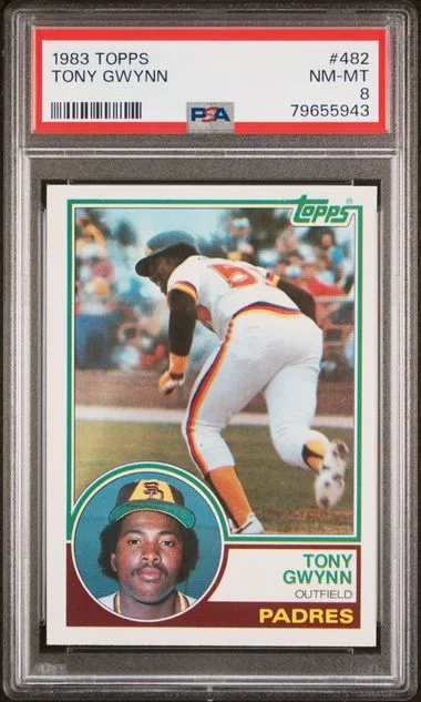 1983 Topps Tony Gwynn #482 card image