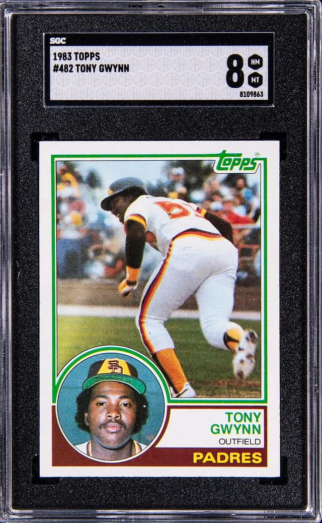 1983 Topps Toyny Gwynn #482 card image