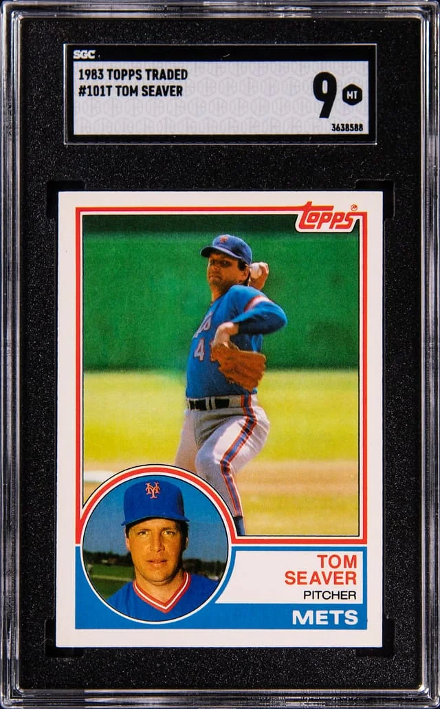 1983 Topps Traded Tom Seaver #101T card image