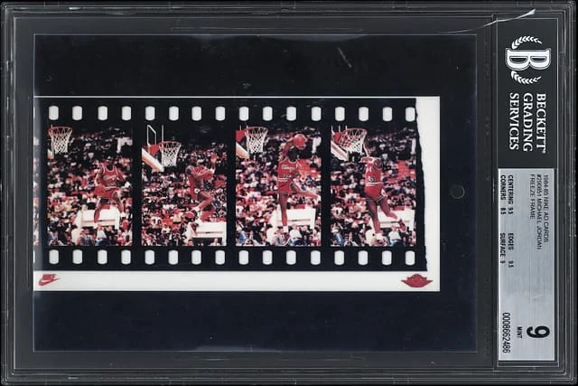1984-85 Nike Ad Cards Michael Jordan #290851 card image