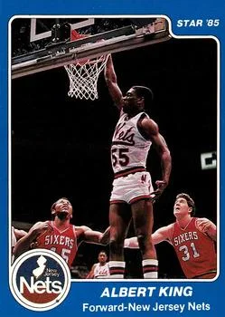 1984-85 Star Albert King #93 card image