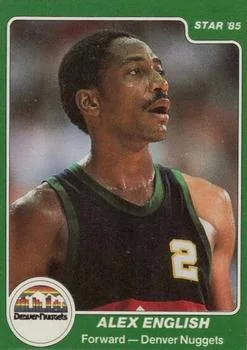 1984-85 Star Alex English #137 card image