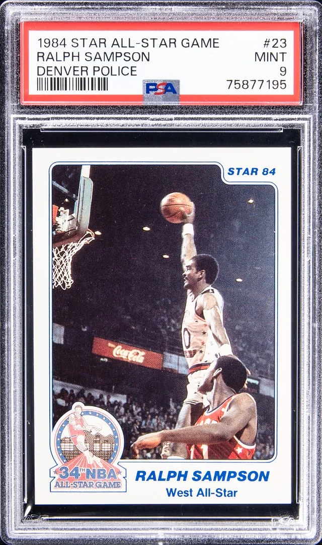1984-85 Star All-Star Game Ralph Sampson #23 card image
