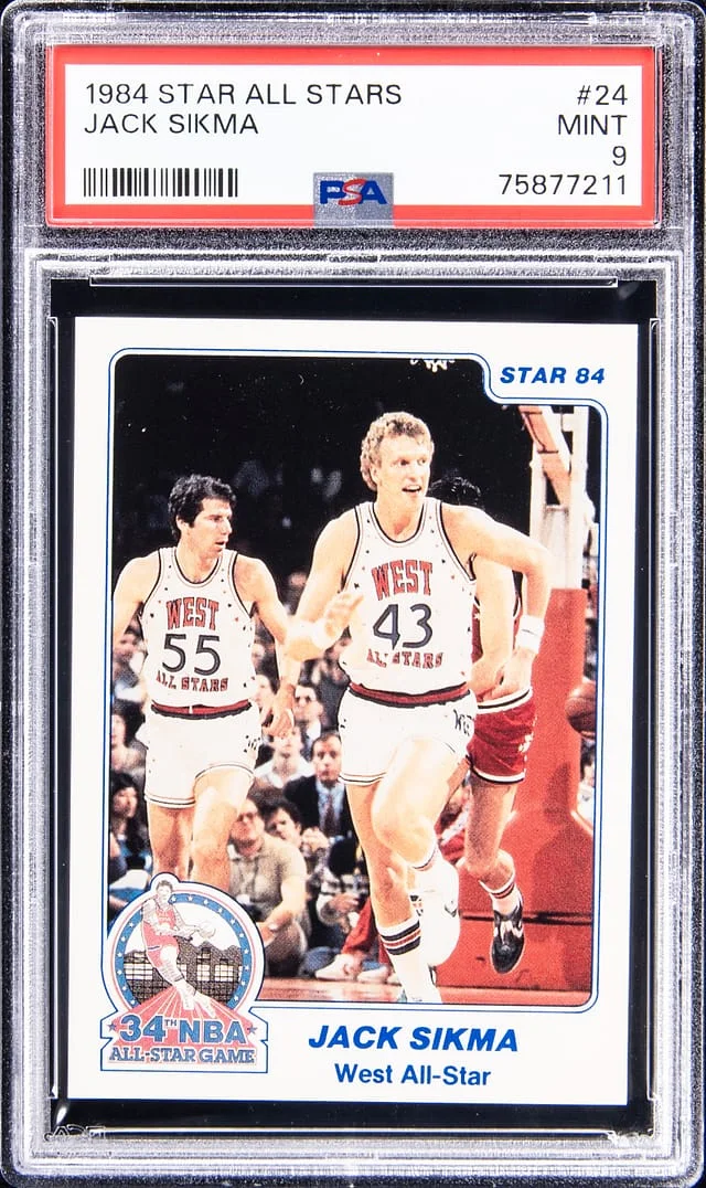 1984-85 Star All Stars Jack Sikma #24 card image