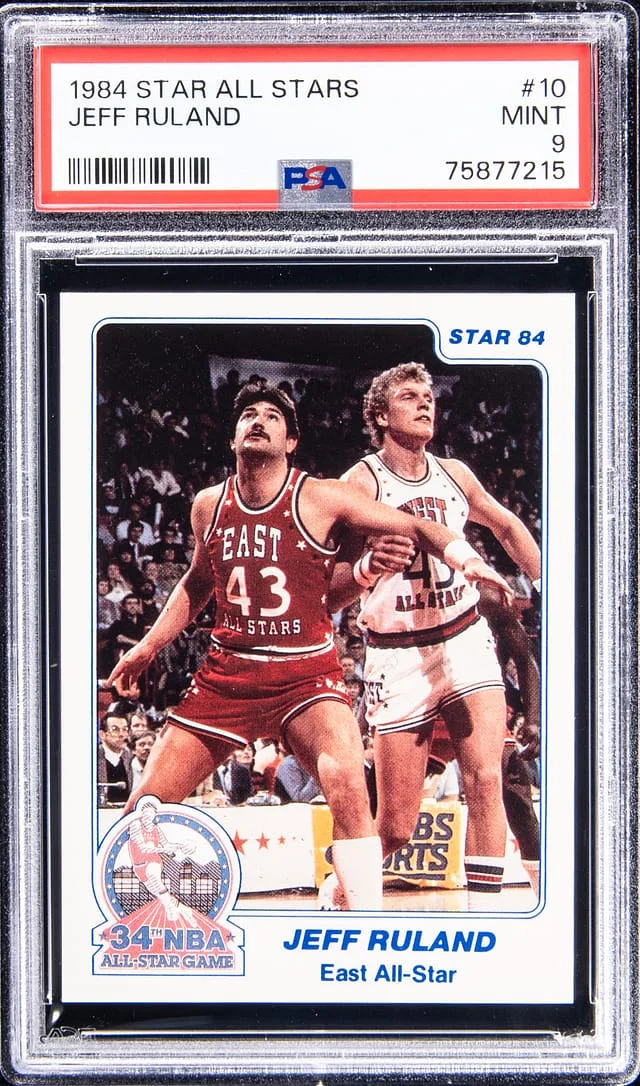 1984-85 Star All Stars Jeff Ruland #10 card image