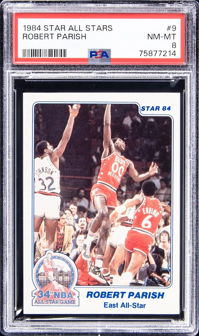 1984-85 Star All Stars Robert Parish #9 card image