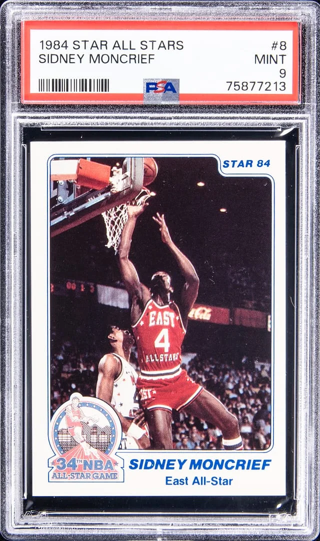 1984-85 Star All Stars Sidney Moncrief #8 card image