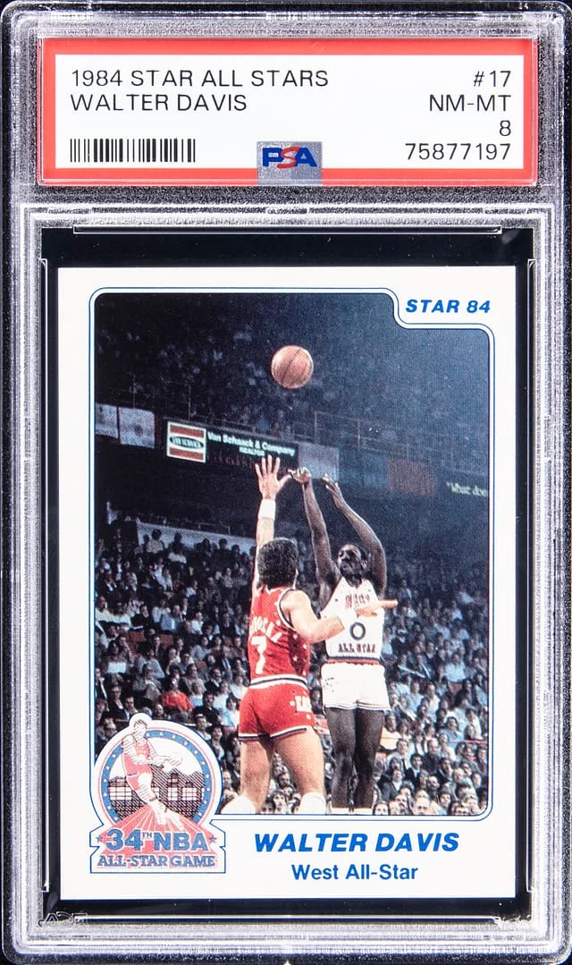 1984-85 Star All Stars Walter Davis #17 card image