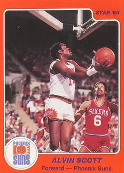 1984-85 Star Alvin Scott #51 card image