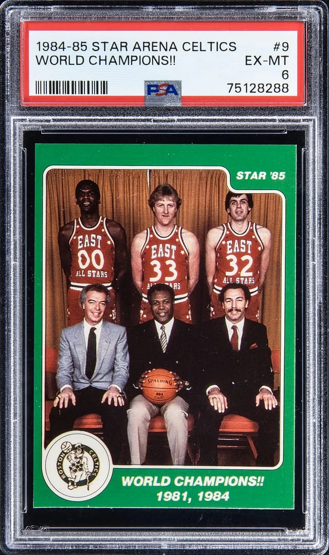 1984-85 Star Arena Celtics World Champions!! #9 card image