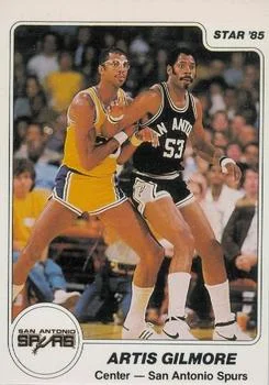 1984-85 Star Artis Gilmore #64 card image