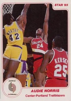 1984-85 Star Audie Norris #166 card image