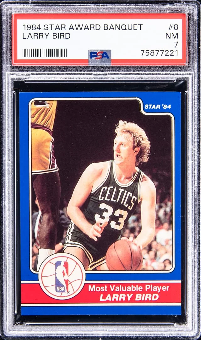1984-85 Star Award Banquet Larry Bird #8 card image