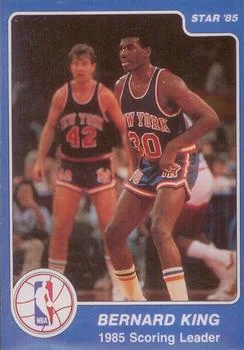 1984-85 Star Bernard King SA #284 card image