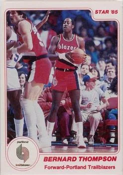 1984-85 Star Bernard Thompson #169 card image