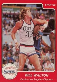 1984-85 Star Bill Walton #22 card image