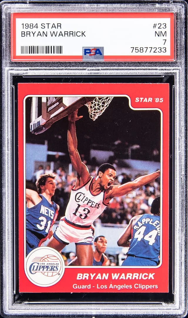 1984-85 Star Bryan Warrick #23 card image