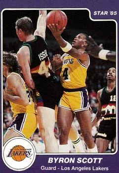 1984-85 Star Byron Scott #181 card image