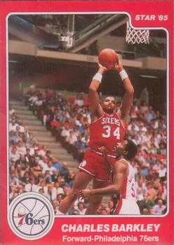 1984-85 Star Charles Barkley #202 card image