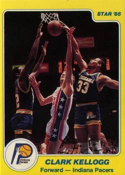 1984-85 Star Clark Kellogg #52 card image