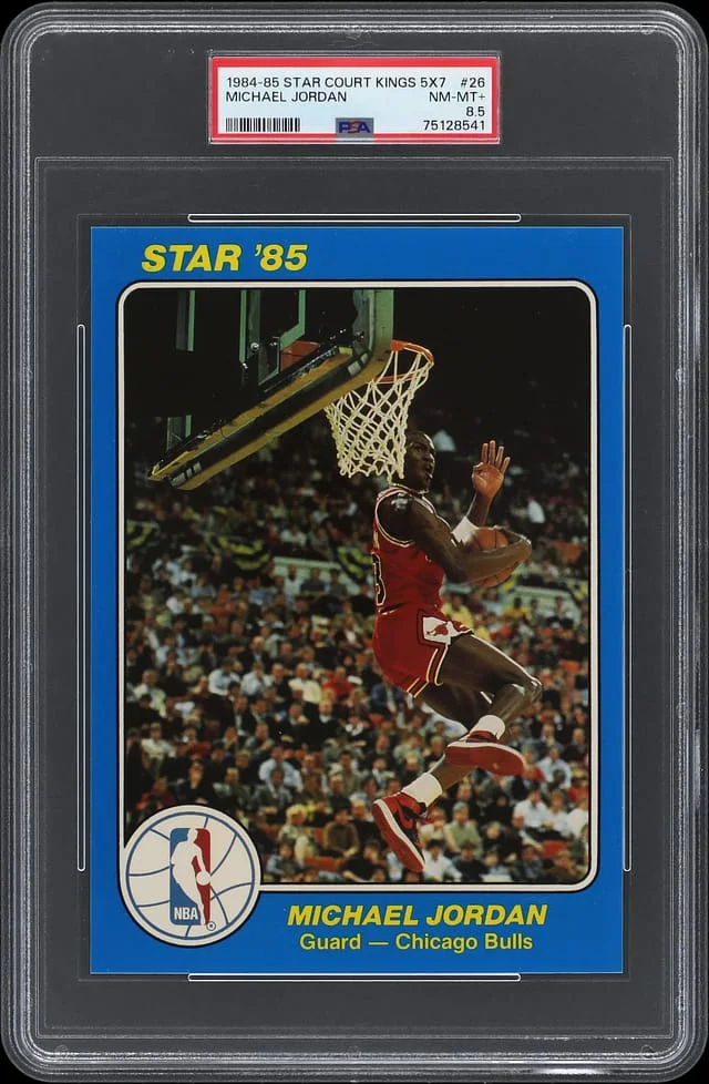 1984-85 Star Court Kings 5x7 Michael Jordan #26 card image