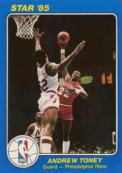 1984-85 Star Court Kings Andrew Toney #35 card image