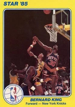 1984-85 Star Court Kings Bernard King #23 card image