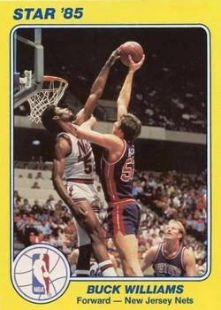 1984-85 Star Court Kings Buck Williams #6 card image