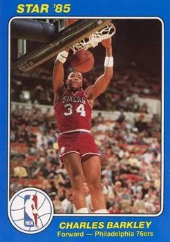 1984-85 Star Court Kings Charles Barkley #41 card image